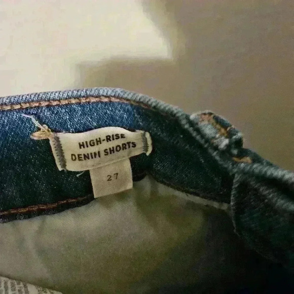 MADEWELL HIGH RISE DENIM SHORTS - Picture 4 of 6